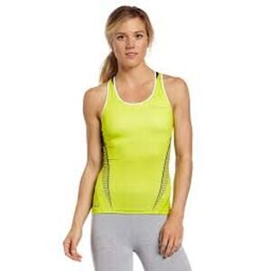 Pearl Izumi Fly InRCool Sport Tank Pro Reflective Neon Green Cycling Women Small